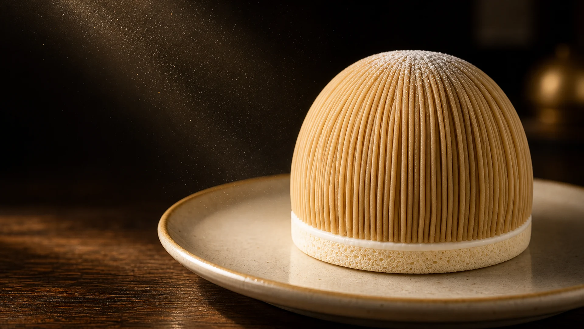 和栗モンブラン専門店 Atelier MARRON の搾りたてモンブラン